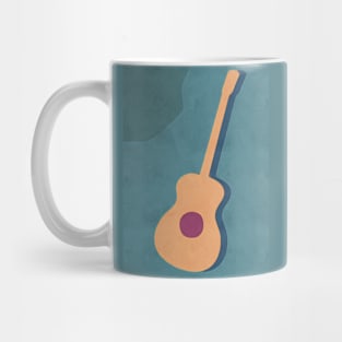 Guitar painting Mug